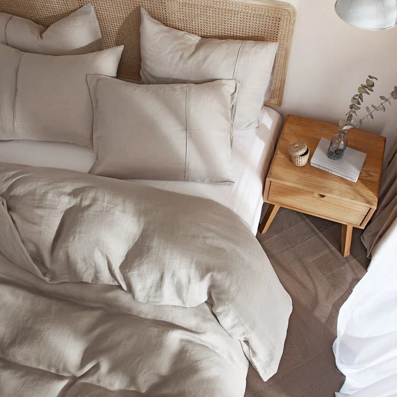 Linen Duvet Cover texture