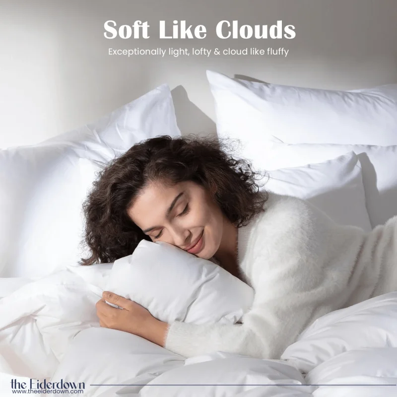 Icelandic Eiderdown Comforter Twin Size [100% Pure & Natural]