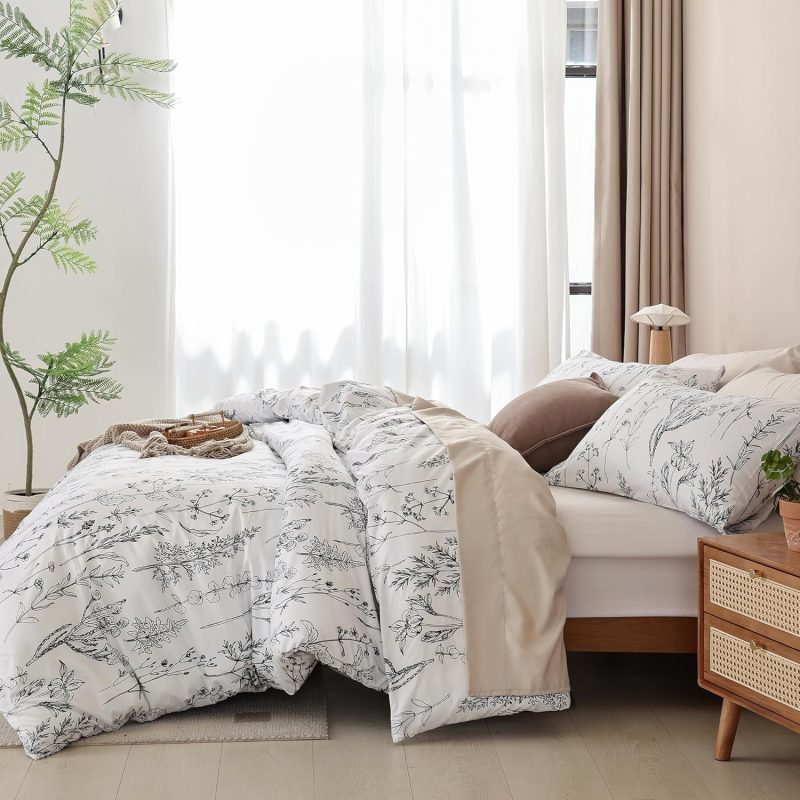 Eiderdown Floral Duvet Cover