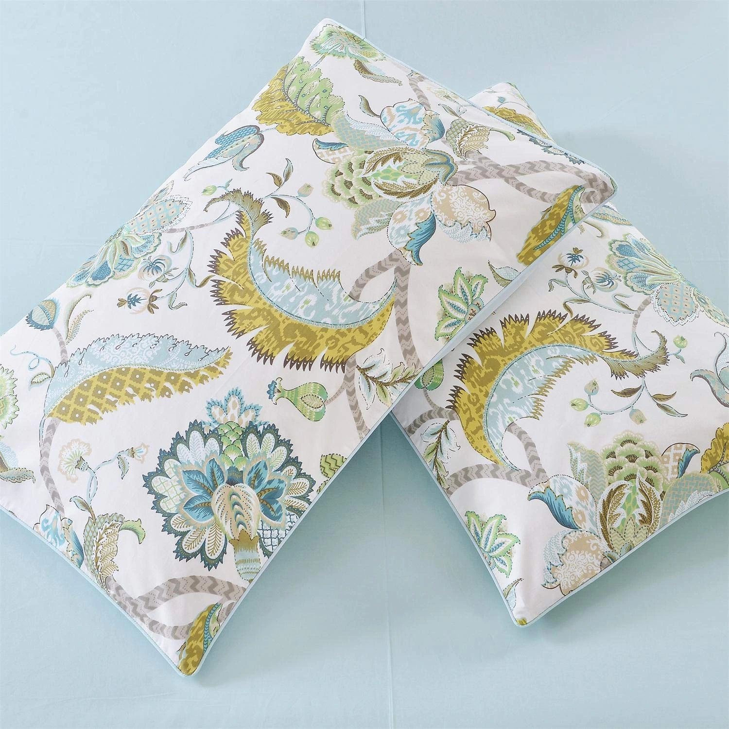 Floral Egyptian Cotton Duvet Cover Set