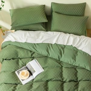 Luxury Cotton Duvet Cover Bedding Set [King, Twin, Full & Queen]