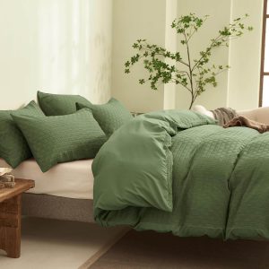 Luxury Cotton Duvet Cover Bedding Set [King, Twin, Full & Queen]