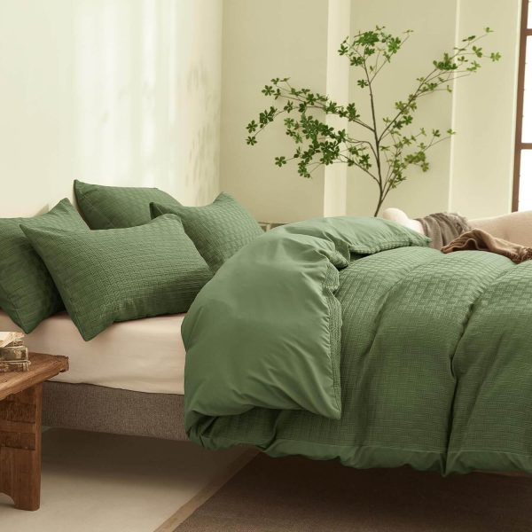 Luxury Cotton Duvet Cover Bedding Set [King, Twin, Full & Queen]