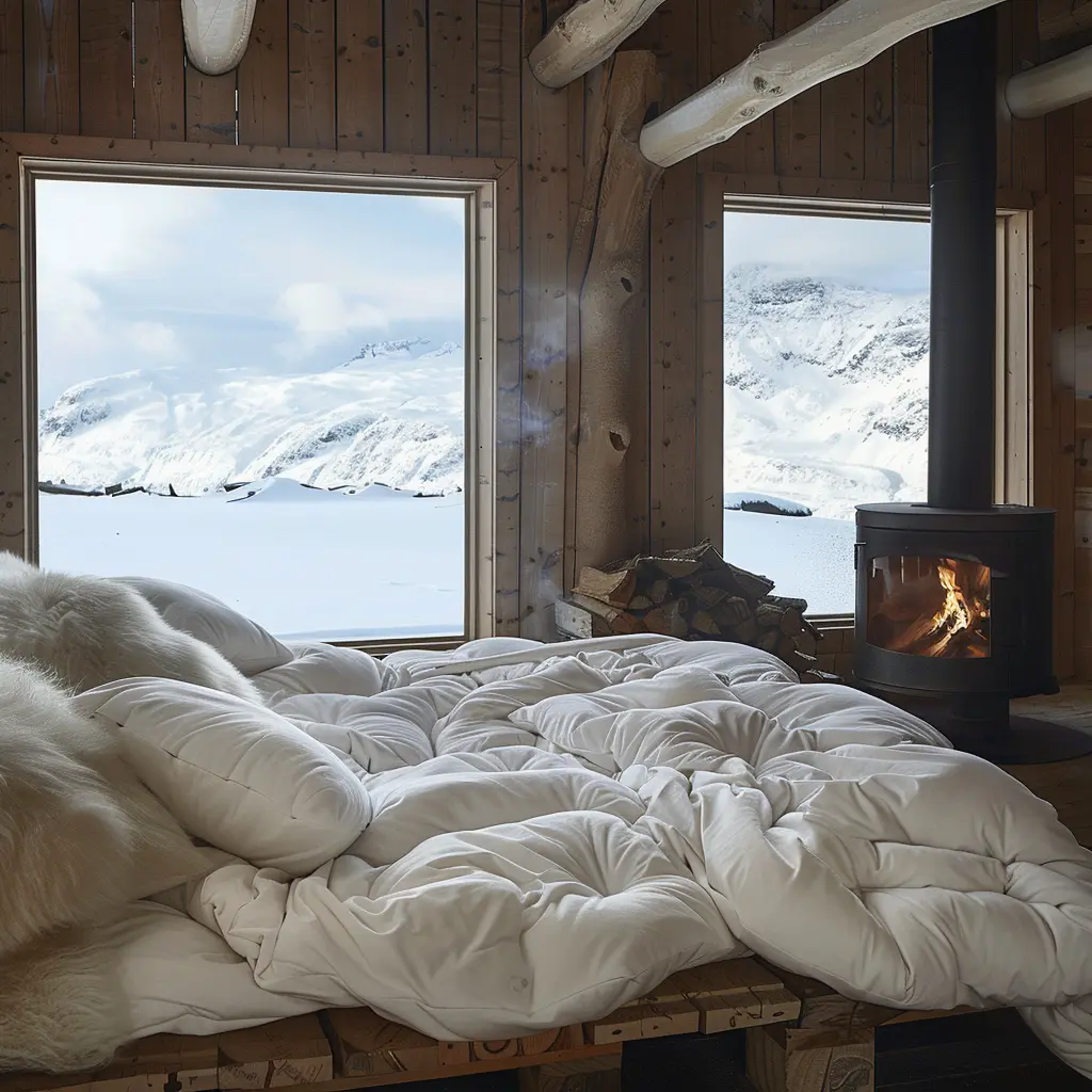 eiderdown-bedding-in-iceland