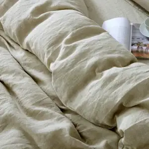 eiderdown linen duvet cover