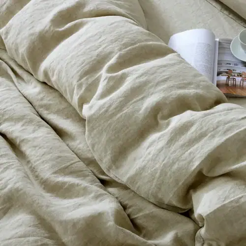 eiderdown linen duvet cover