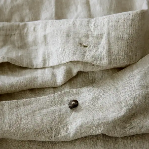 eiderdown linen duvet cover with pillow covers