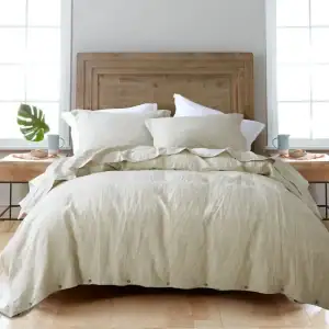 linen duvet cover for eiderdown