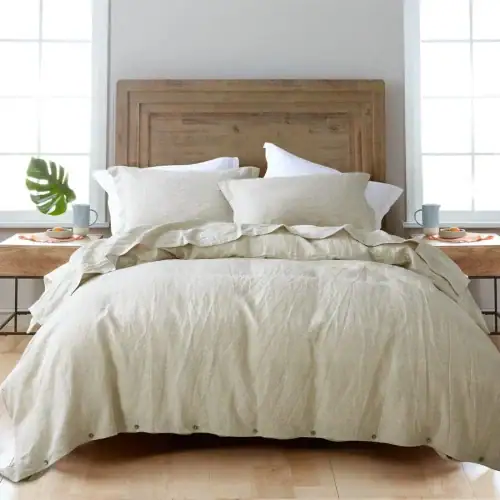 linen duvet cover for eiderdown
