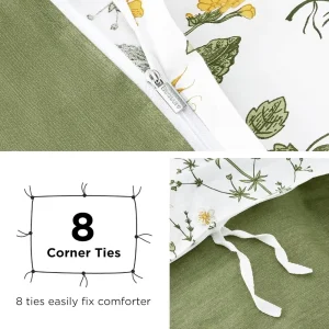 premium cotton duvet cover with pillow cover