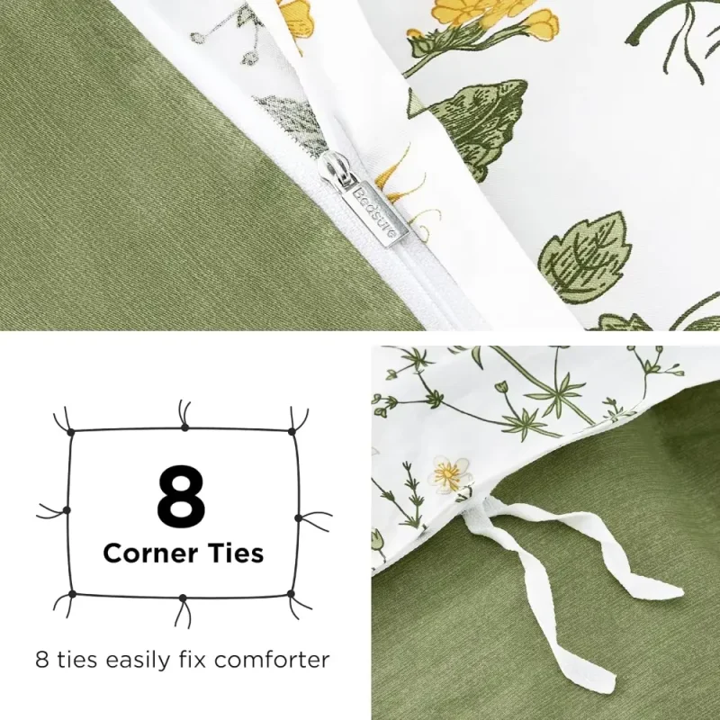 premium cotton duvet cover with pillow cover