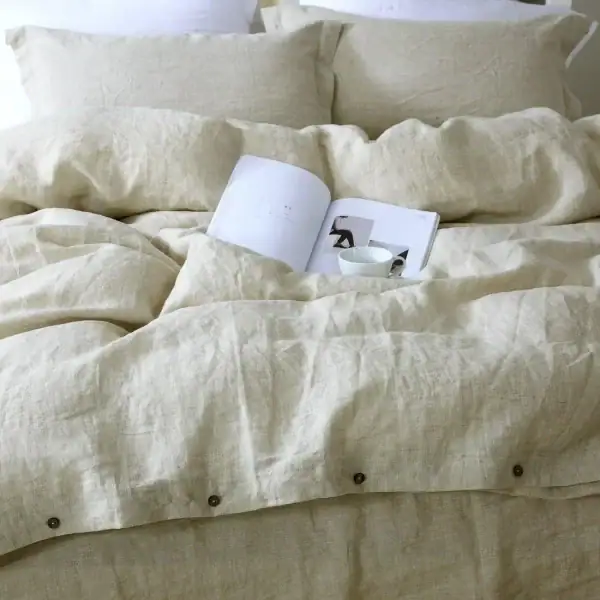 premium linen eiderdown duvet cover