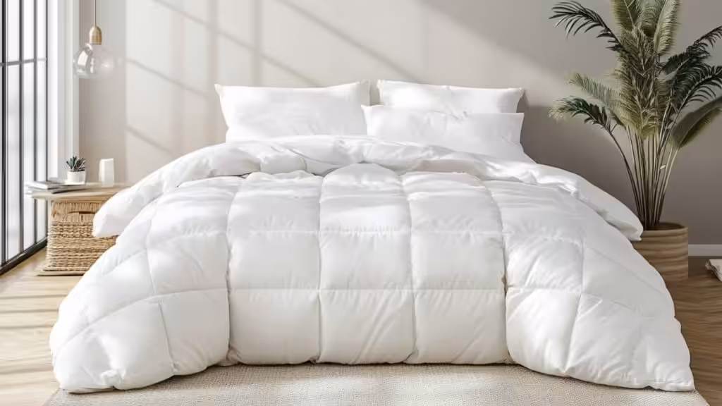 The Luxury Factor eiderdown comforter