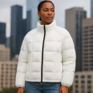 white jacket Eiderdown Jacket for Men & Women