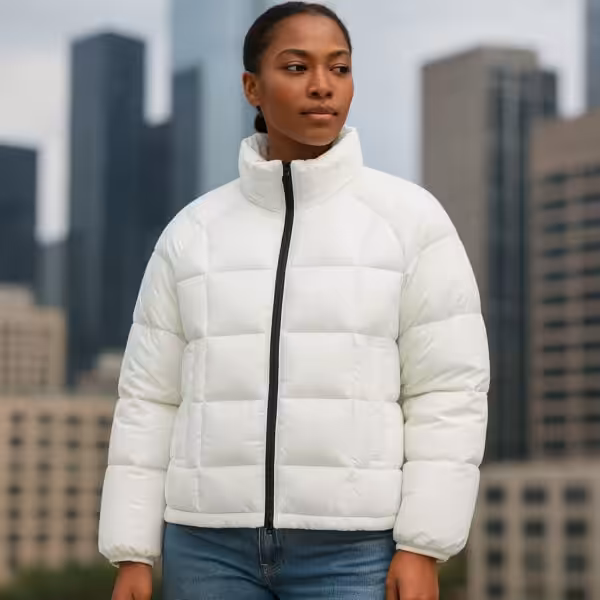 white jacket Eiderdown Jacket for Men & Women