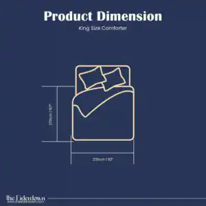 cloud comforter king size dimension