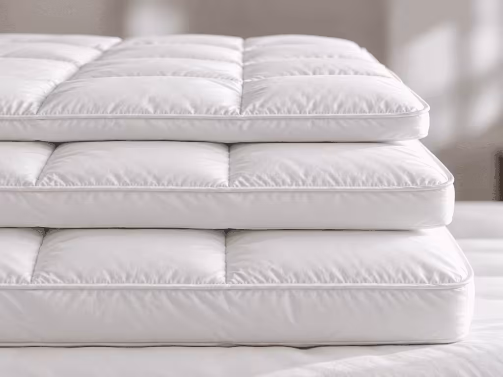 A topper made with the same care as the mattress beneath it.